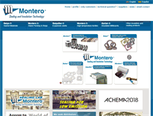 Tablet Screenshot of monterofye.com